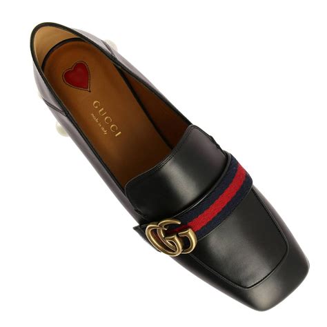 mocassini gucci offerta|Mocassini in pelle GUCCI da donna .